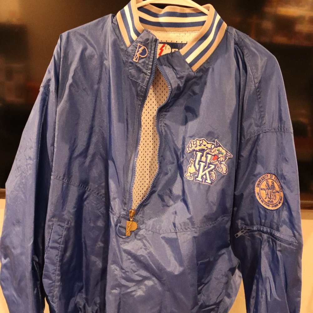 VINTAGE 'Pro Player' Kentucky Wildcats Pull Over/Zip-Up